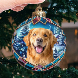 Custom Photo Pets Make Our Lives Whole - Personalized Acrylic Ornament - Gift For Pet Lovers, Pet Owners - NA94