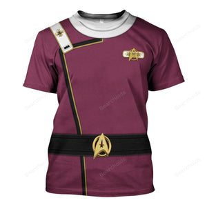 Star Trek Admiral James T. Kirk Costume T-Shirt