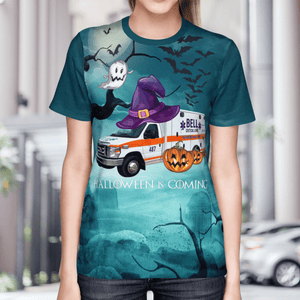 Veterans Halloween, Bell Ambulance, Milwaukee, Wisconsin T-Shirt