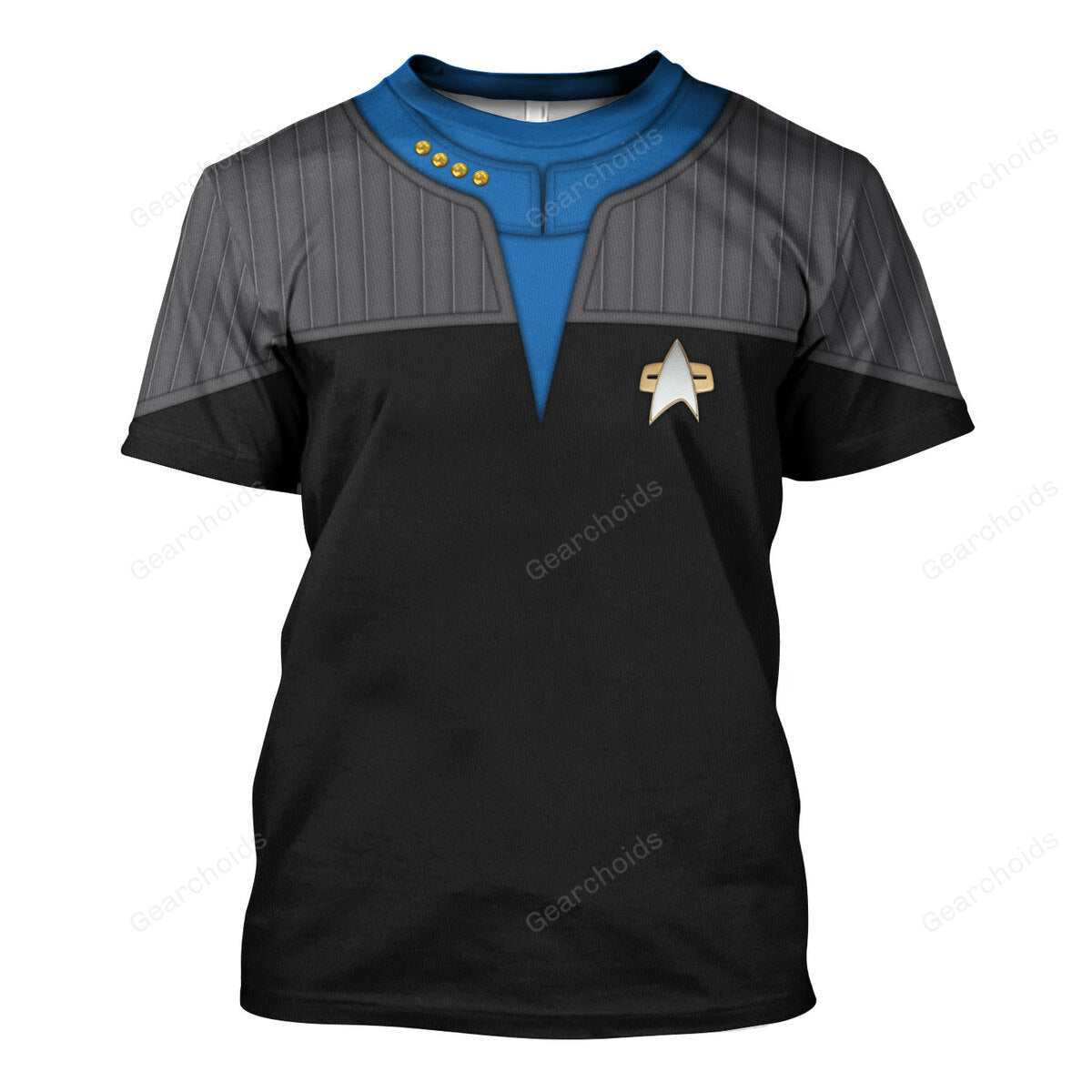 Star Trek Standard Uniform 2370s Science Division T-Shirt