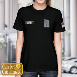 Personalized Veterans Never Forget 9-11 T-Shirt 3D