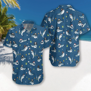 Shark Pirates Hawaiian Shirt