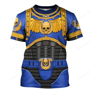 Warhammer Space Marines Video Games V1 - Costume Cosplay T-shirt WHHS11