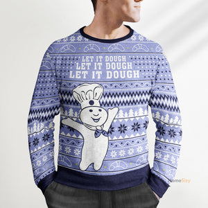 Let It Dough Ugly Christmas Sweater For Men And Women