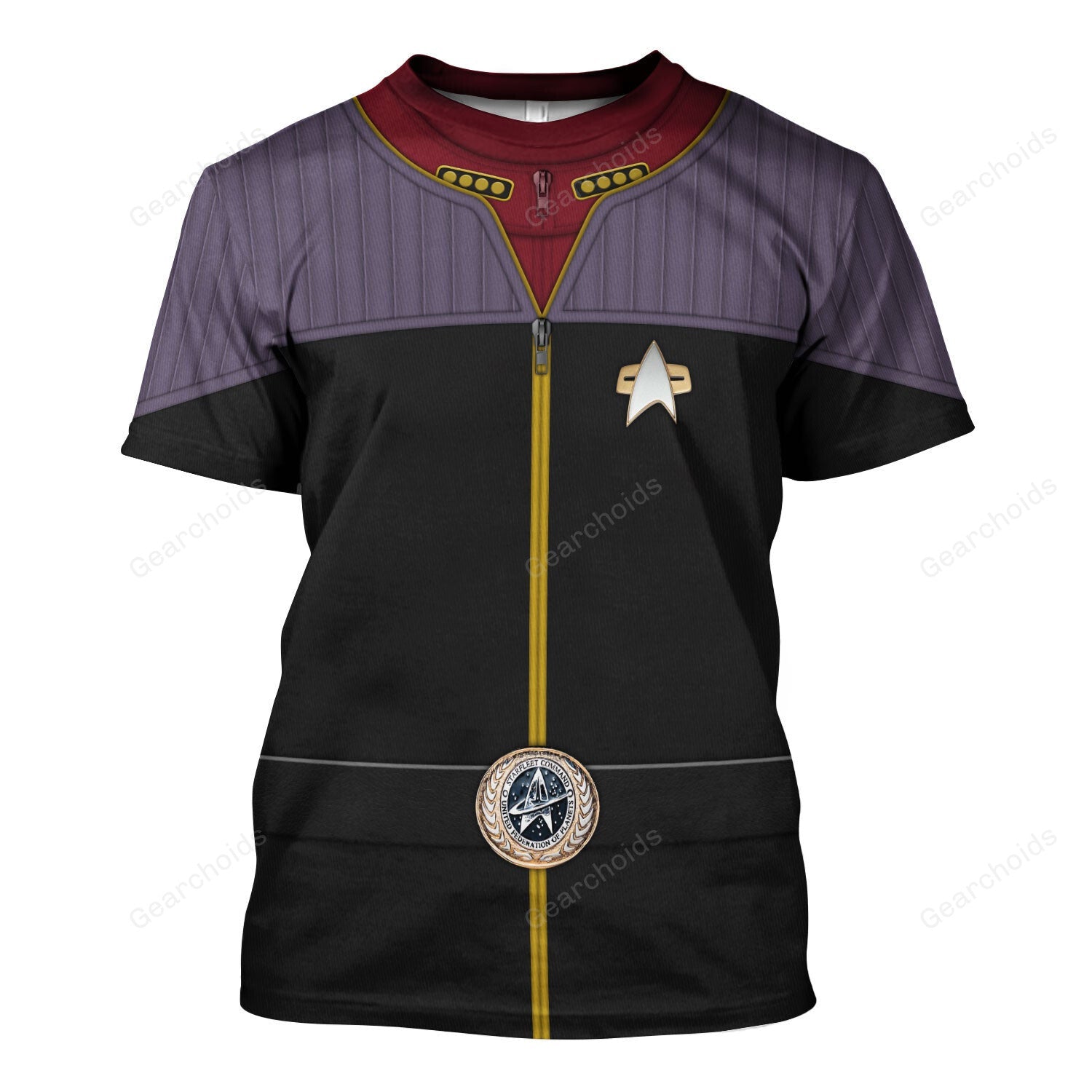 Star Trek Flag Officer T-Shirt For Men And Women