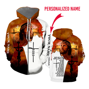 Personalized Jesus Is My King Hoodie For Men & Women