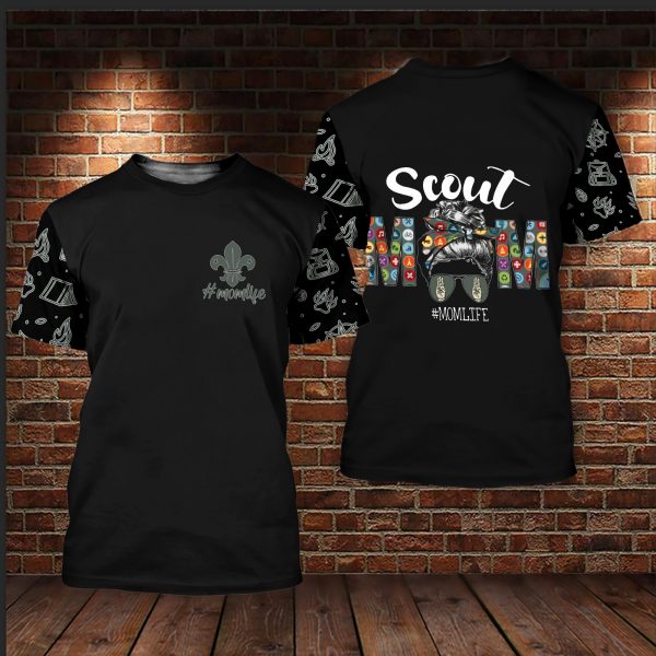 Scout Mom Life T-shirts For Men And Women