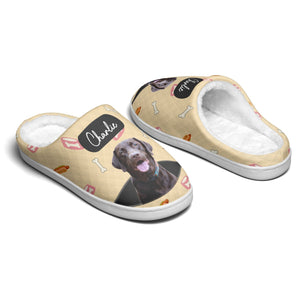 Custom Cute Pet Photo - Personalized Slippers - Gift For Dog Lovers, Cat Lovers, Pet Owners NA94