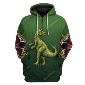 Trex Dinosaur Hoodie For Men & Women