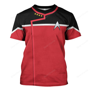 Star Trek Dress Uniform Command Division T-Shirt