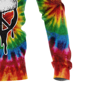 Hippie Tie Dye Hoodie For Men And Women