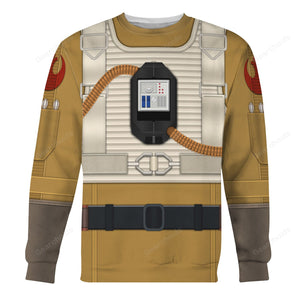 Star Wars Paige Tico's Pilot Costume Hoodie Sweatshirt Sweatpants Tshirt Hawaiian shirt SWHS84