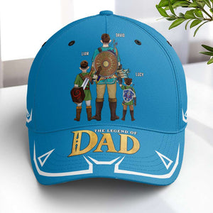 Zelda The Legend Of Dad - Personalized Classic Cap - Gift For Dad, Fathers Day - CL07 NA94