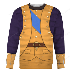 American Infantry Officer-1776-1783 Uniform Hoodie Sweatshirt Sweatpants