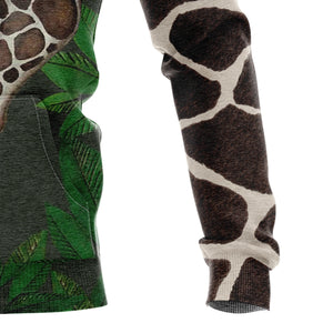 Mother's Love Giraffe Hoodie For Men And Women