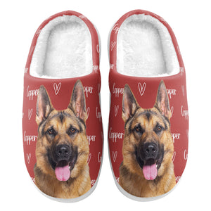 Custom Photo Pet Name Life Is Boring Withour Pet - Personalized Slippers - Gift For Dog Lovers, Cat Lovers, Pet Owners NA94