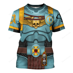 Warhammer Sons Of Horus Captain - Costume Cosplay T-shirt WHHS124