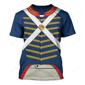 US Marine Uniform 1810-1815 Costume T-Shirt