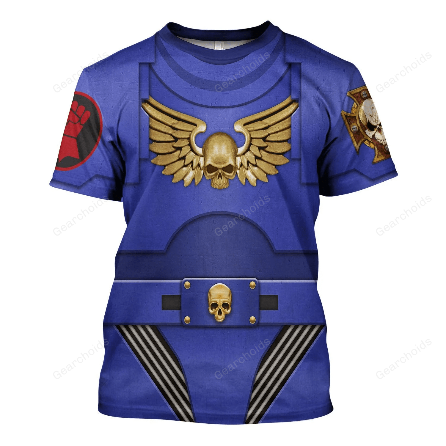 Warhammer Terminator Armor Crimson Fists - Costume Cosplay T-shirt WHHS139