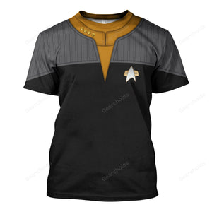 Star Trek Standard Uniform 2370s Operations Division T-Shirt