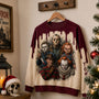 NL122 Dark Horror Villains - Personalized All Over Shirt - Halloween Gift For Horror Lovers