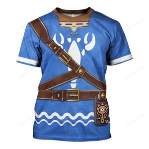 Hero's Clothes - Wind Waker Attire T-Shirt ZDHS39