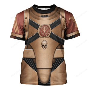 Pre-Heresy Minotaurs Marine Mark IV Armor - Costume Cosplay T-shirt WHHS185