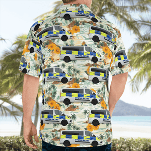 Metropolitan Police Service Ford Transit Hawaiian Shirt