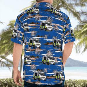 Metropolitan Police Service Public Order Vehicle Hawaiian Shirt