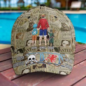 The Greatest Dad In The World One Piece - Personalized Classic Cap - Gift For Dad, Fathers Day - CL11 NA94