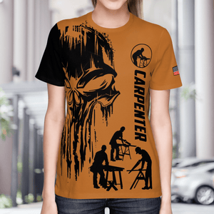 Veteran Carpenter 3D T-Shirt