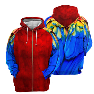 Parrots 3D All Over Printed Hoodie For Men, Women