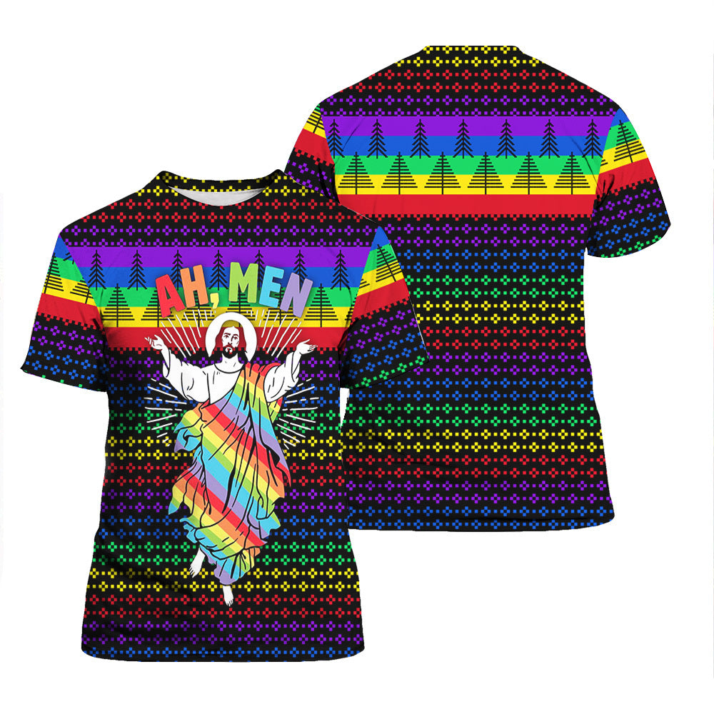 Funny Jesus LGBT T-shirts For Men & Women