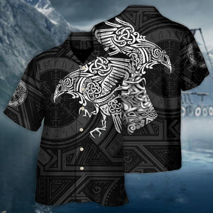 Viking Valhalla The Ravens - Hawaiian Shirt