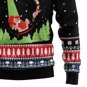 Alien Ugly Christmas Sweater For Men And Women