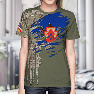 Veterans 213th Regional Support Group (United States) 3D T-Shirt