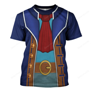 Linebeck Costume Cosplay T-Shirt ZDHS63