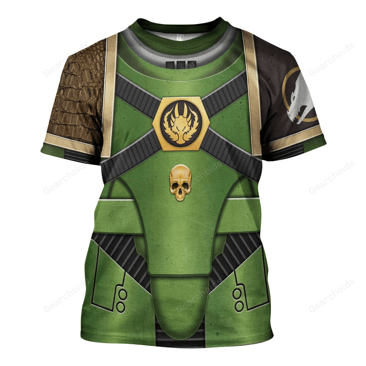 Pre-Heresy Salamanders In Mark IV Maximus Power Armor - Costume Cosplay T-shirt WHHS23