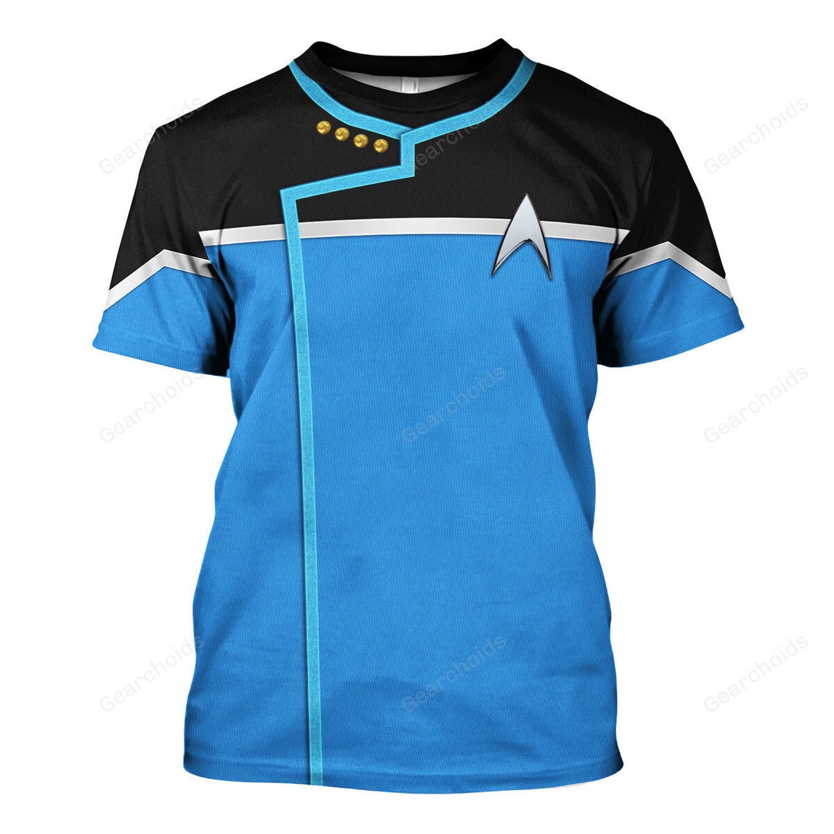 Star Trek Dress Uniform Science Division T-Shirt