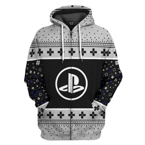 PS5 Christmas Cosplay Hoodie