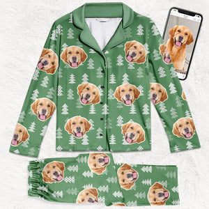 Custom Photo Have A Pawsative And Happy Holiday - Christmas Gift For Pet Lovers - Personalized Pajama NA94