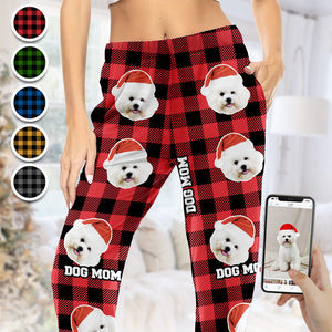 Custom Photo It's Christmas Everywhere - Gift For Dog  Lovers - Personalized Pajama Pants NA94