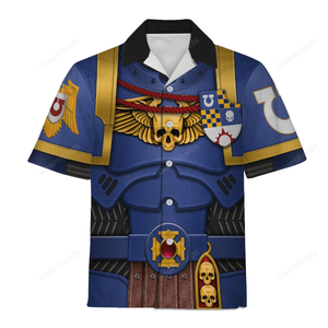 Warhammer Ultramarines Captain - Costume Cosplay Hawaiian Shirt WHHS146