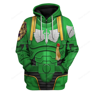 Warhammer Dark Angels Green - Costume Cosplay Hoodie Sweatshirt Sweatpants WHHS98