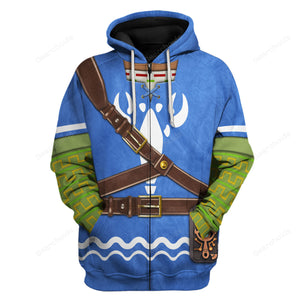 Hero's Clothes - Wind Waker Attire Hoodie Sweatshirt Sweatpants ZDHS39