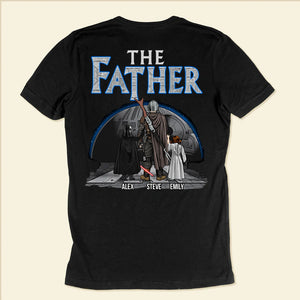 Star War Dadlorian The Father Of Us - Gift For Father's Day - Personalized Shirt 2 Side CL08