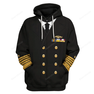US Navy Fleet Admiral Chester W. Nimitz Costume Hoodie Sweatshirt Sweatpants