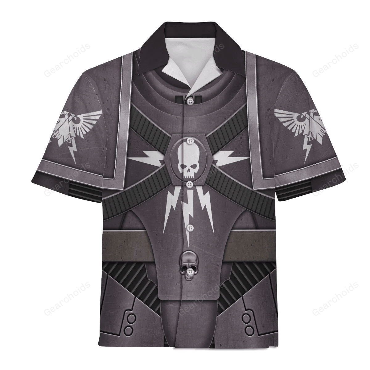 Pre-Heresy Black Templars In Mark IV Maximus Power Armor - Costume Cosplay Hawaiian Shirt