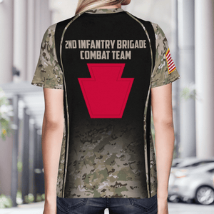 Veterans 2nd Infantry Brigade Combat Team, 28th Infantry Division 3D T-Shirt