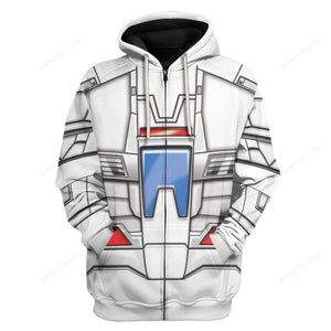 Transformers Skyfire  Robot - Costume Cosplay Hoodie Sweatshirt Sweatpants